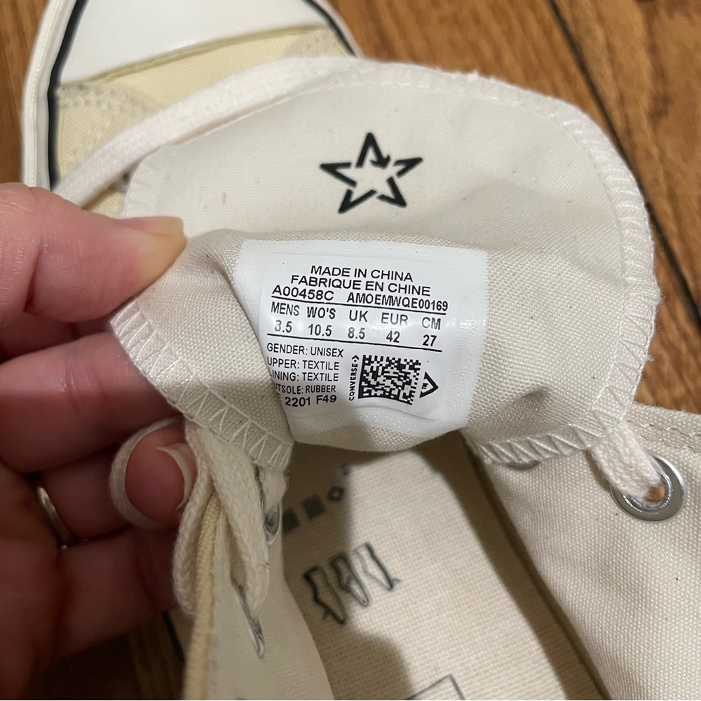 Converse Chuck 70 High Top Sneakers Tan Women’s Size 10.5 - Picture 10 of 10